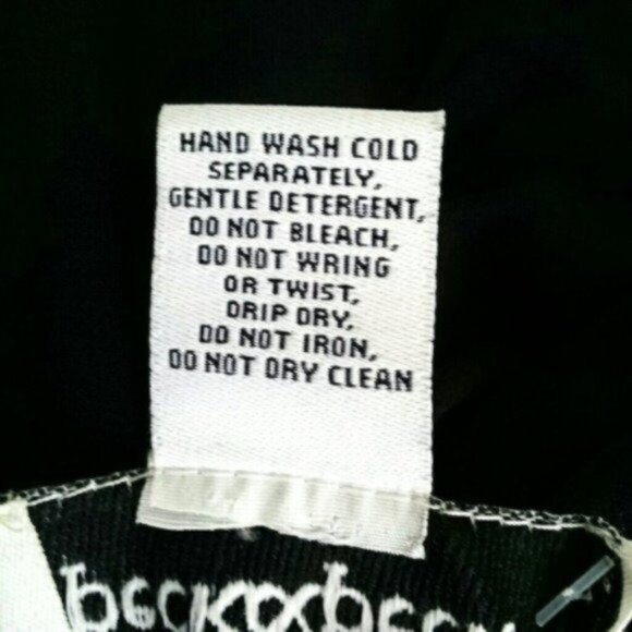 Peck & Peck Asymmetrical Fringed Top Black Small - Picture 5 of 5